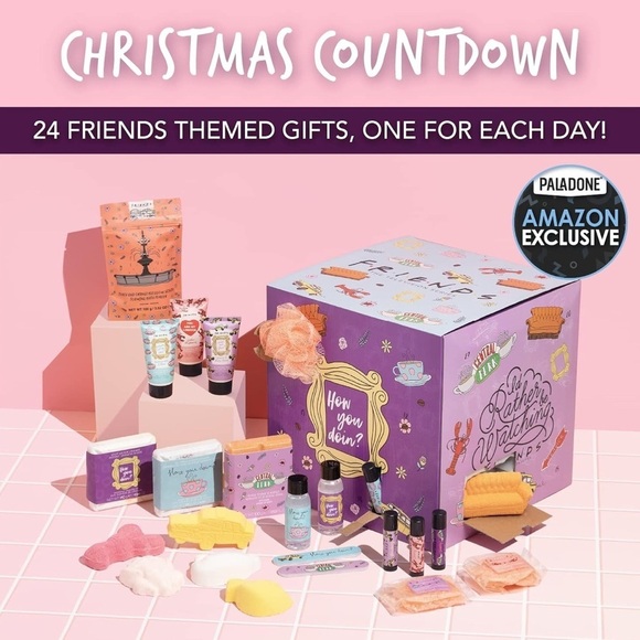 Friends TV Show 24 Beauty Days Advent Calendar with Friends Makeup Bag NEW - Picture 9 of 14
